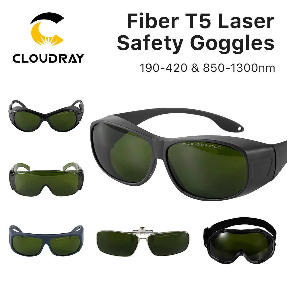 Cloudray 1064nm OD6+ Laser Safety Goggles Protective Glasses Shield Protection Eyewear For YAG DPSS Fiber Laser