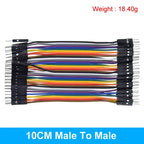 40PIN Cable Dupont Line 10cm 20cm 30cm Male to Male Female to Female Male to FeMale Jumper Dupont Wire Cable For PCB DIY KIT