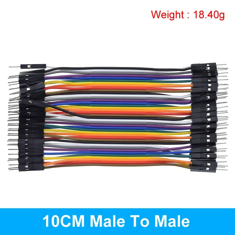 40PIN Cable Dupont Line 10cm 20cm 30cm Male to Male Female to Female Male to FeMale Jumper Dupont Wire Cable For PCB DIY KIT