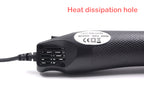 300W Hot Air Heat Gun Electric Power Temperature Blower Thermoresistant Tube Heat Shrink Wrapping Shrink Tube With Hot Air Guns
