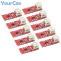 10pcs/1pc MAX17043 Single Section LiPo Fuel Gauge Lithium Battery Power Detection Alarm Module A/D Conversion IIC Monitoring