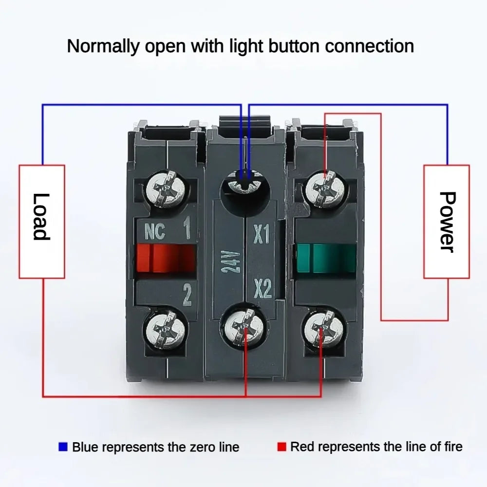 XB4 Key Select Knob Switch 22mm 2/3 Position Self Locking Momentary Self Reset Key Emergency Stop Power Push Button Switch 10A