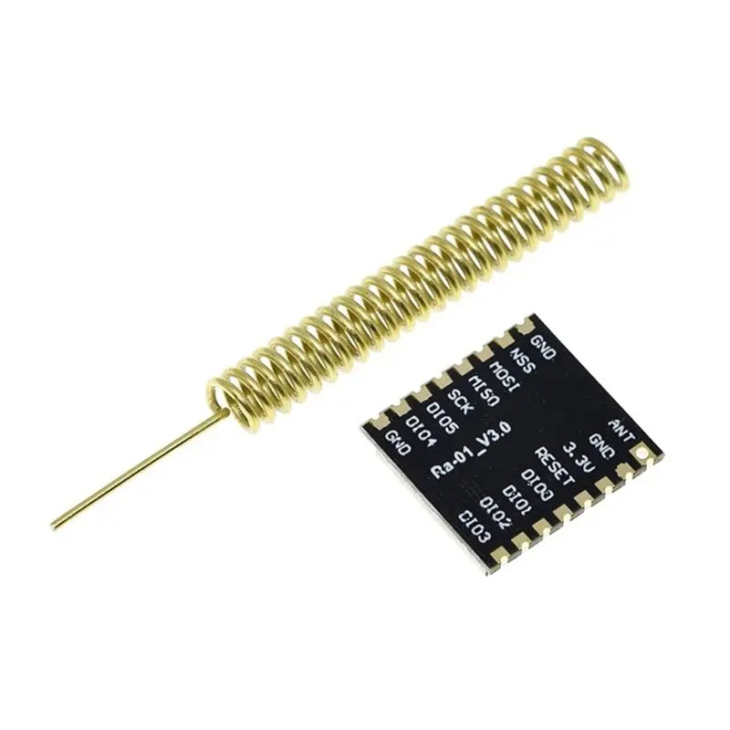 [B24B!】 SPI Interface Ra-01 SX1278 433Mhz Lora Wireless RF Module 3Pcs With Spring Antenna Transmission Module For Arduino
