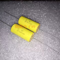 10-100pcs new axial capacitor MKT series 8.51UF 100V generation 8UF/9UF audio frequency divider film capacitor
