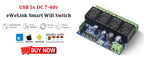 EWelink Smart WiFi Relay Smart Switch DC 5V 12V 24V 48V WirelessRemote Control 1 Way Alexa Googole Home Voice Control