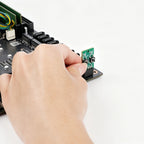 Mini Computer Power Reset Switch Board 9-Pin Connector Front Panel Header for PC Desktop Motherboards with LED Status Indicators