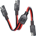 1PCS 12AW Gsae Y Distributor Adapter Cable Sae Connector Extension Cable Is Suitable for Solar Cell Connection Lines