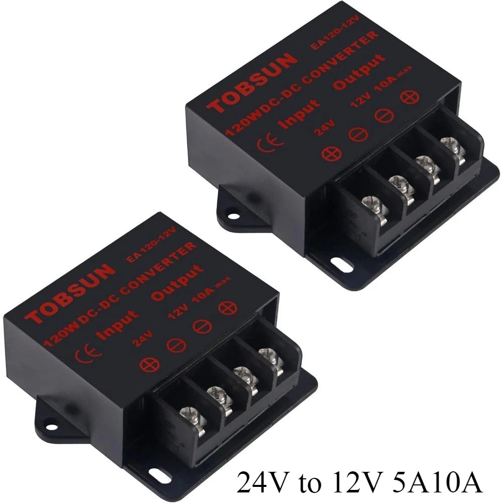 24V to 12V 5A/10A DC Converter Regulator Car Step-Down Reducer Step-Down Module 12 Volt Stabilizer Voltage Regulator