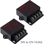 24V to 12V 5A/10A DC Converter Regulator Car Step-Down Reducer Step-Down Module 12 Volt Stabilizer Voltage Regulator