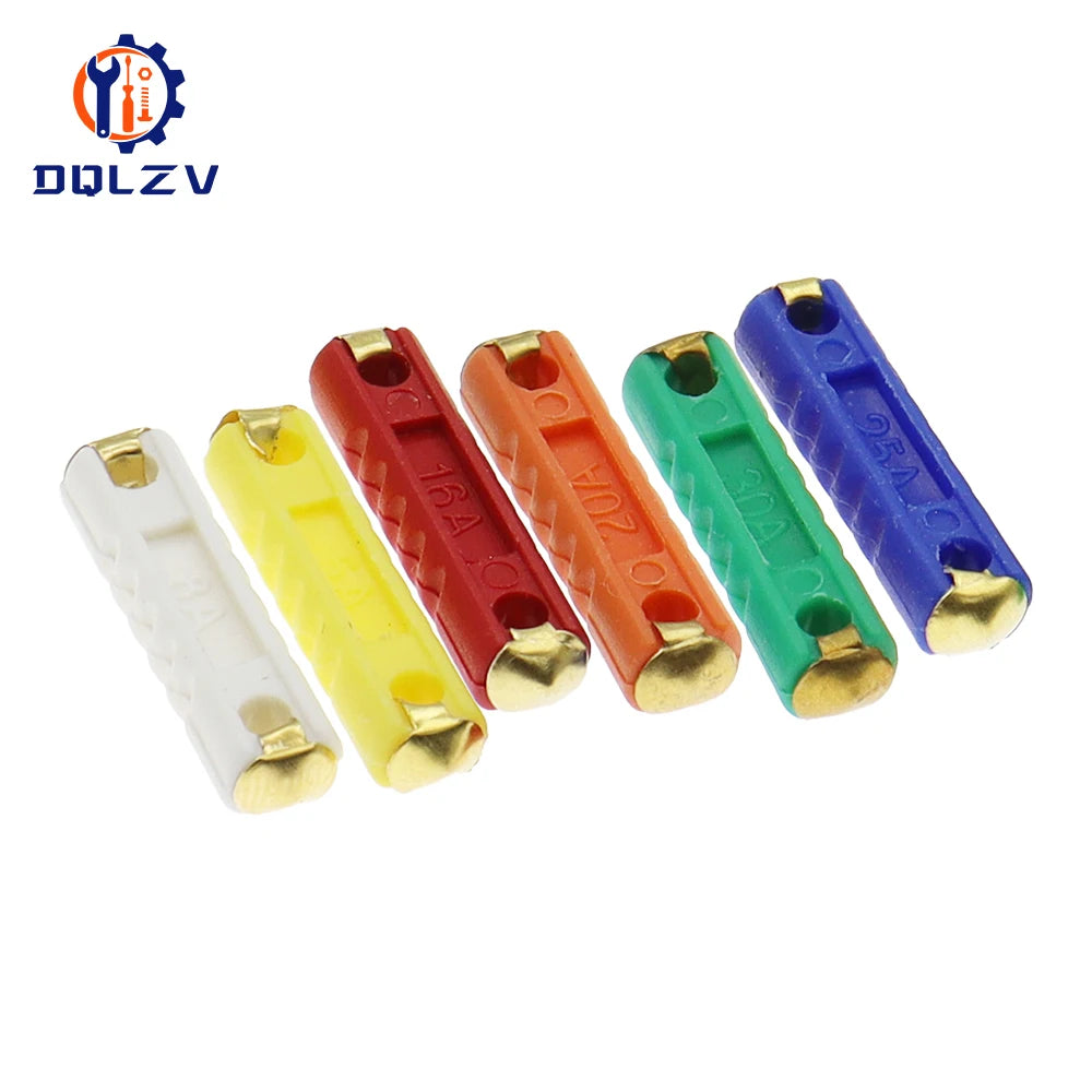 GBC East European Automotive Cylindrical Fuse Horizontal 32V 5A   8A16A 20A 25A 30A Futomotive Fuse Tube