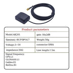GPS Antenna for Monitoring Navigator Antenna Vehicle Positioning Single Beidou Antenna Fast Satellite Reception