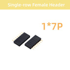 10/15/20PCS Single/Double-row Female Header Socket Pitch 2.54mm 2*2p 3p 4p 5p 6p 7p 8p 9p 10p12p14P16p18p20p22p40p Pin Connector