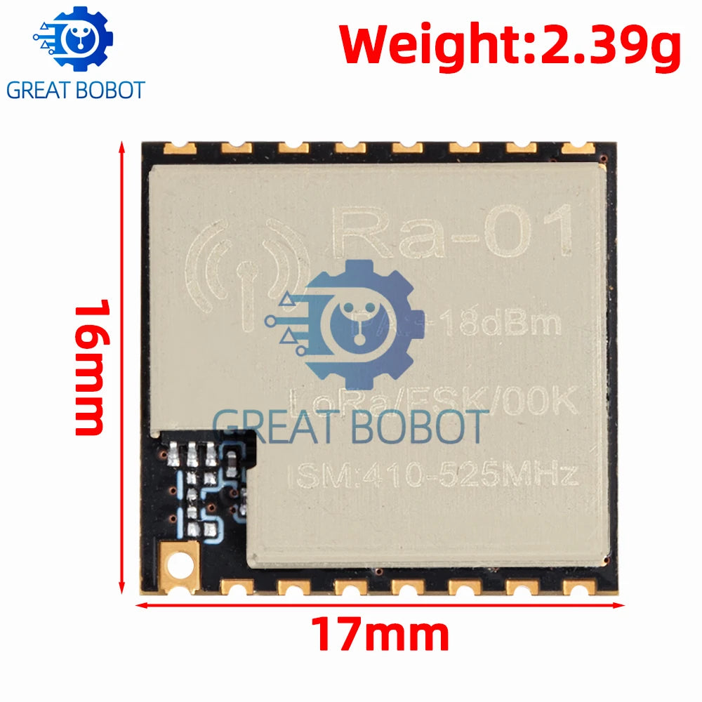 Ra-01SC   Ra-01 RA-02 LoRa SX1278 433Mhz Wireless Spread Spectrum Transmission Module Most Distant 10KM For arduino