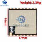Ra-01SC   Ra-01 RA-02 LoRa SX1278 433Mhz Wireless Spread Spectrum Transmission Module Most Distant 10KM For arduino