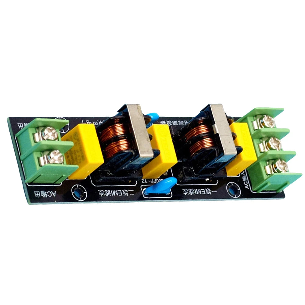 2A 4A 10A 18A AC EMI Power Filter AC High Frequency Filter Module Anti-electromagnetic Interference Filting DC Component