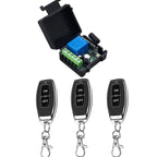 QIACHIP 433MHz Wireless Remote Control Switch Dry Contacts RF Relay Module DC 5V 12V 24V 48V 60V Remote Controls Gate Door Light