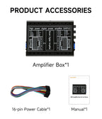 HIFI Car DSP Amplifier Lossless Modified Speakers 4*60W for Android Car Radio Stereo Car Sound Upgrade Audio Signal Processor