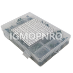 660PCS/lot 24Value Capacitor Kit 100V 2A221J To 2A474J Polyester Film Capacitor Assorted Kit 0.47nF 0.68nF 1nF 2.2nF Capacitors