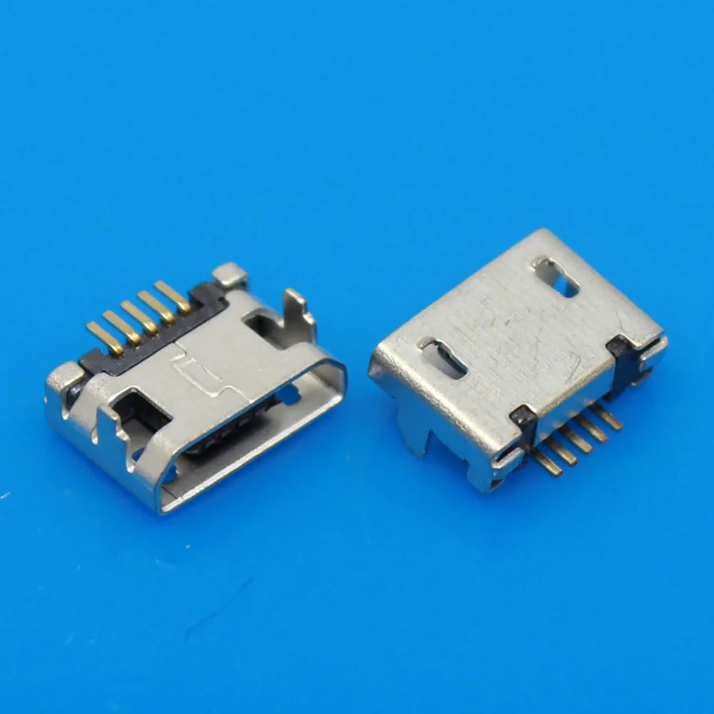 Universal Dropship 15Model Micro USB 5Pin Jack Connector V8 Port Horn Charging Socket for Lenovo Huawei ZTE HTC Etc.