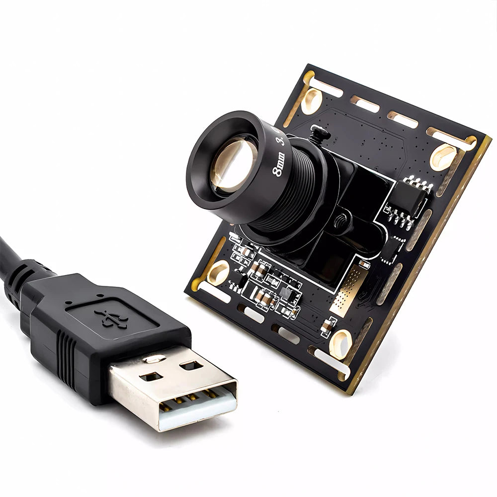 WGWK USB Camera Module 120FPS 720P 1080P 90FPS Global Shutter 8mm 42° Without Blur M12 Lens AR0234 Board High Frame Rate Camera