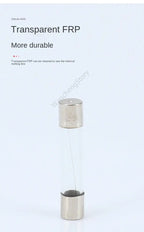 10/100PCS Fuse tube 5x20 6x30 glass fuse tube 250v0.1A 0.2A0.5A1A2A3A5A6 10A15A20A30A
