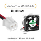 5015/4010/4020 12V&24V Cooling Turbo Fan Brushless 3D Printer Parts 2Pin For Extruder DC Cooler Blower Part Black Plastic Fans