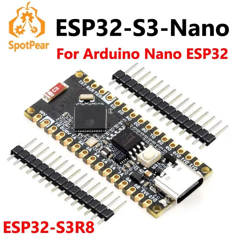 Waveshare ESP32-S3-Nano Development Board Based on ESP32-S3R8 For Arduino