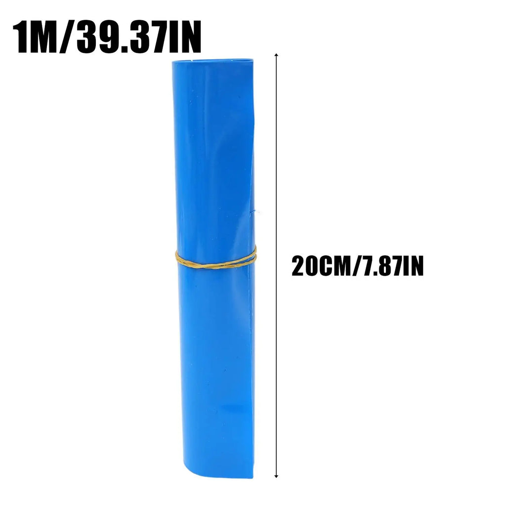 Battery Wraps 10/20cm PVC Heat Shrink Tube Roll Shrinkable Film Sleeve Lithium Battery Pack Case Insulation Li-ion Wrap Cover
