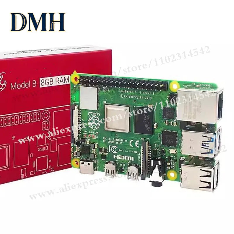 Dmh .Raspberry Pi 4&5 Model B 1GB / 2GB / 4GB/8GB RAM For DIY Raspberry Pi 4B Bom List Service