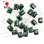 20pcs Polyester film capacitor 100V 120nF 150nF 220nF 330nF 470nF 2A124J 2A154J 2A224J 2A334J 2A474J