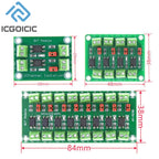 PC817 2 4 8 Channel Optocoupler Isolation Board Voltage Converter Adapter Module 3.6-30V Driver Photoelectric Isolated Module