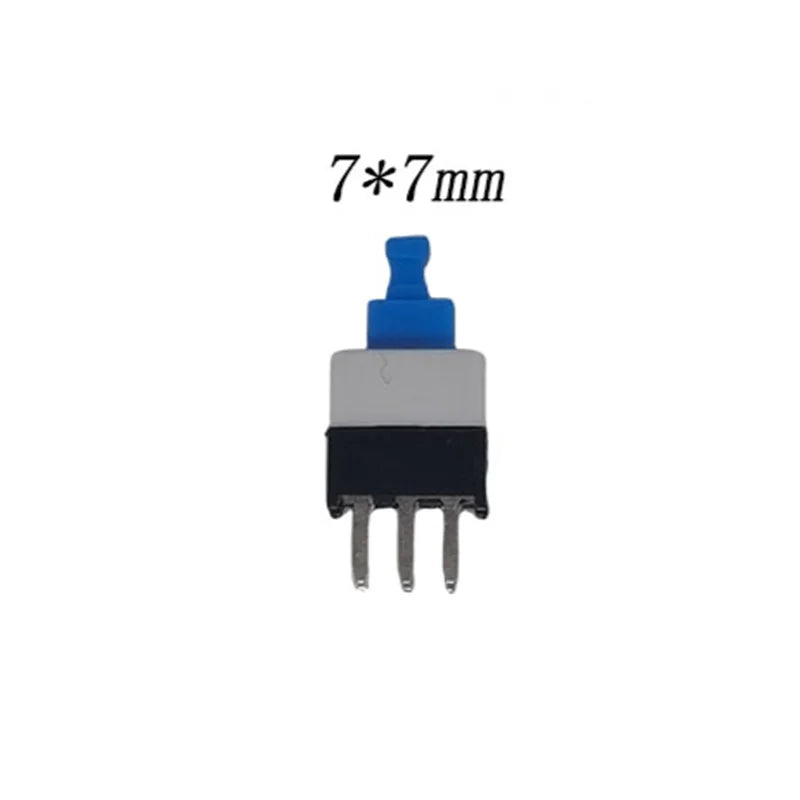 10PCS/LOT 5.8x5.8 7x7 8x8 8.5x8.5mm Self Locking / UNlock Push Tactile Power Micro Switch 6 Pin Button Switches