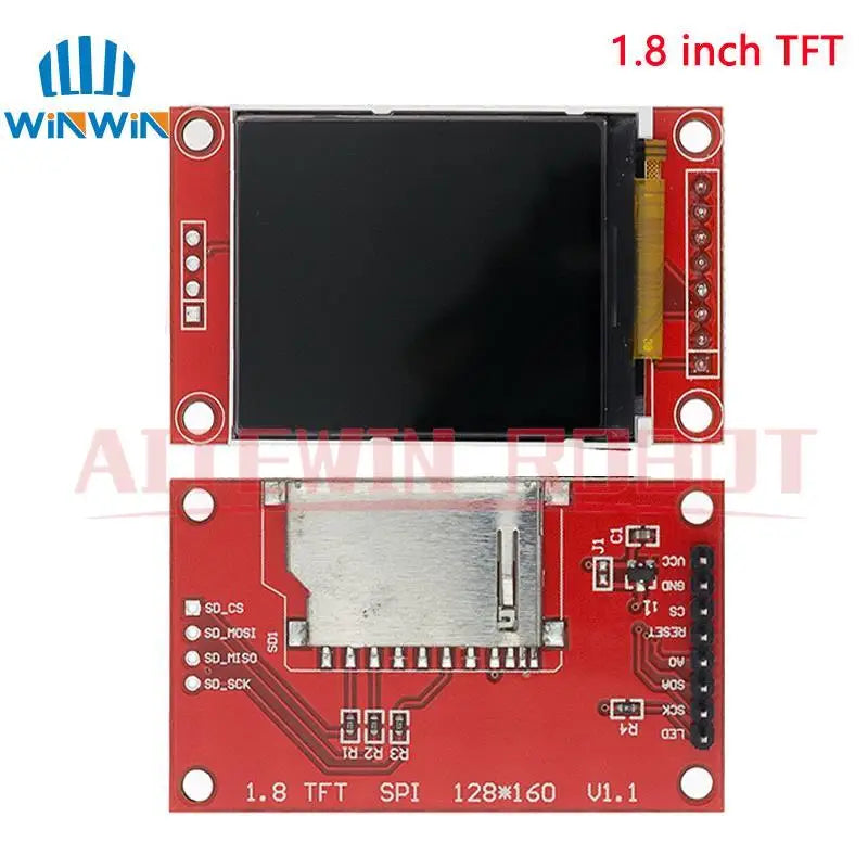 TFT Display 0.96/1.3/1.44/1.77/1.8/2.4/2.8 inch IPS 7P SPI HD 65K TFT Full Color LCD Module ST7735 Drive IC 80*160  For Arduino