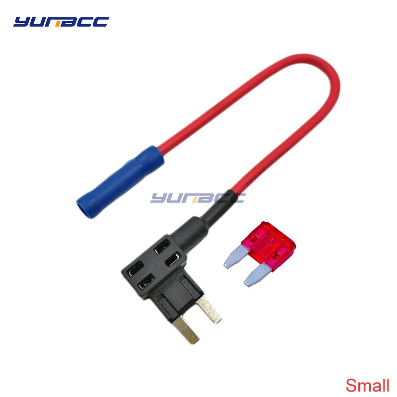 M/S/Mini ATM Auto Fuse Adapter Tap Dual Circuit Adapter Holder For Car Auto Truck With Blade Auto Fuse