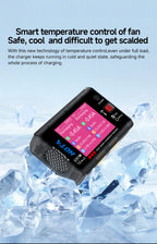 HOTA D6S RC Lipo Battery Charger Magnetic Suction Dual Channel Smart Balance 600W High Power 1-6S Smart Balance Charger