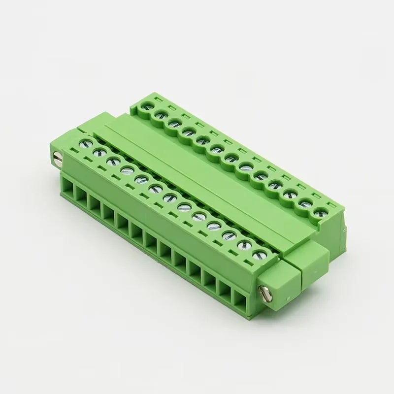 Solder-Free 15EDGRKP-3.81mm Plug-in Terminal Air Docking With Ear Screw Fixing 2EDGRKP 2P3P4P5P6P-24P Phoenix Terminal Connector