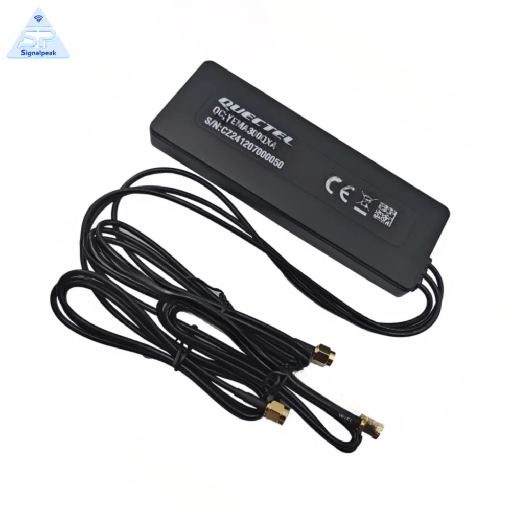 Quectel 4G WiFi GNSS 3 in 1 Combo External Antenna Signal Amplifier LTE 2.4G GPS Multi-band High Gain SMA Connector 1m Cable