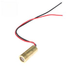 650nm 5mW Red Laser Module Dot/Line/Cross Laser Module Head  Focus Glass Lens, Industrial Grade for DIY