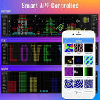 SP801E Led Controller Kit DC5V WS2812B RGB LED Pixel Panel Light 8x8 16x16 8x32 Digital Flexible Screen Individually Addressable