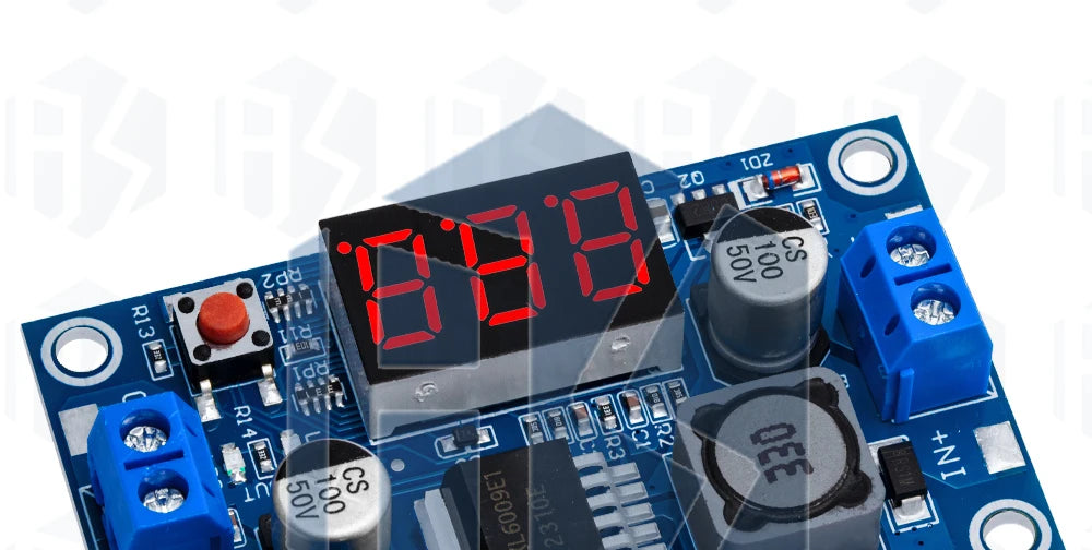 DC-DC XL6009 Digital Boost Step Up Power Supply Module Adjustable 4.5-32V to 5-52V Step-up Voltage Regulator With LED Voltmeter