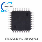 STC12C5204AD STC12C5204AD-35I STC 12C5204AD LQFP32 Single Chip Enhanced 1T 8051 Microcontroller MCU IC Controller Chip Original