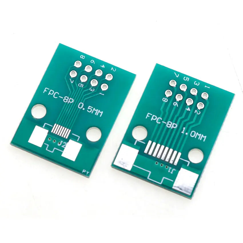 1pcs FPC FFC PCB Board Connector 0.5mm 1mm Pitch Double Side Adapter Socket Plate DIY KIT 6/8/10/12/20/40/50/60Pin To DIP 2.54mm