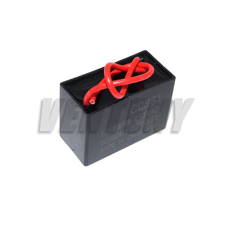 CBB61 Capacitor 450V Fan Starting Capacitor 450V Fan Capacitors 5UF/6UF/10UF/1UF/1.2UF/1.5UF/2UF/2.5UF/3UF/4UF