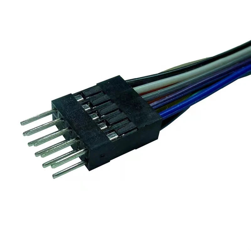 5PCS 2.54MM Double Row DUPONT LINE DUPONT Connector Plug With Wire Jumper Cable 10/20/30/50/100cm 2*2/3/4/5 PIN Male Female