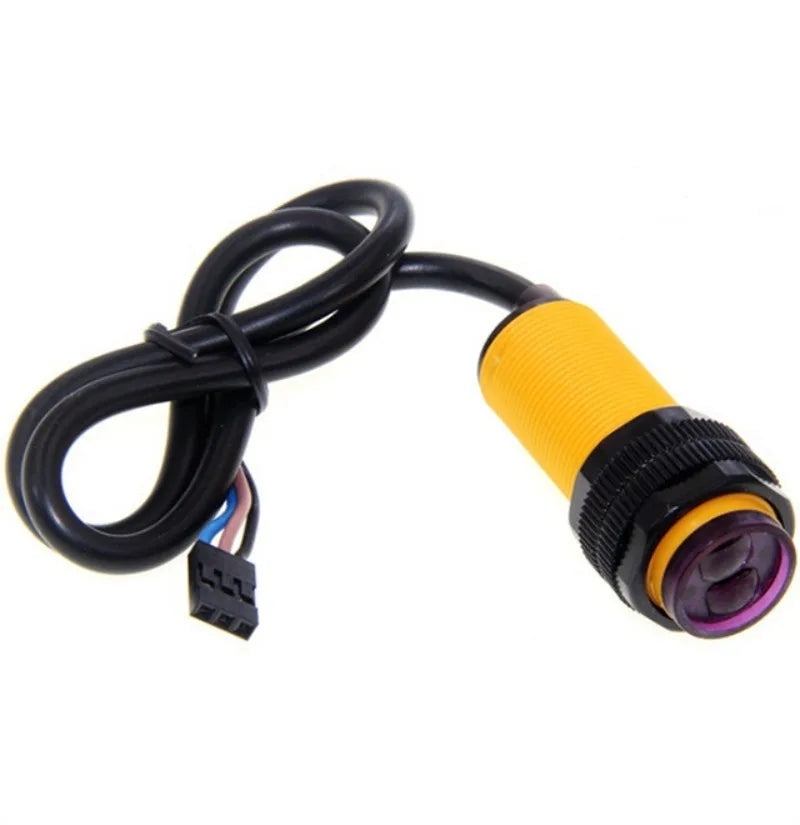 E18-D80NK Infrared Obstacle Avoidance Photoelectric Sensor Proximity Switch 3-80cm Detection Range Adjustable D80NK