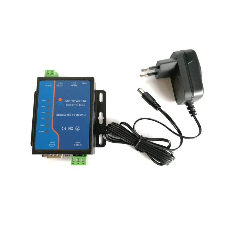 Usr-Tcp232-410S RS232 / RS485 Serial to Ethernet Adapter/IP Device Server Ethernet Converter Support DHCP/DNS