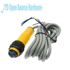 Smart Car Robot E18-D80NK Infrared Obstacle Avoidance Photoelectric Sensor Proximity Switch 3-80cm Detection Range Adjustable