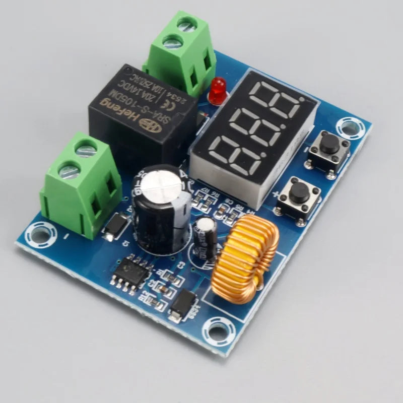 3S 4S 5S BMS Li-ion Protection Board, 25A Common Port, XH-M609 Low Voltage Cutoff, TP4056 Type-C Charger, Individual Sale