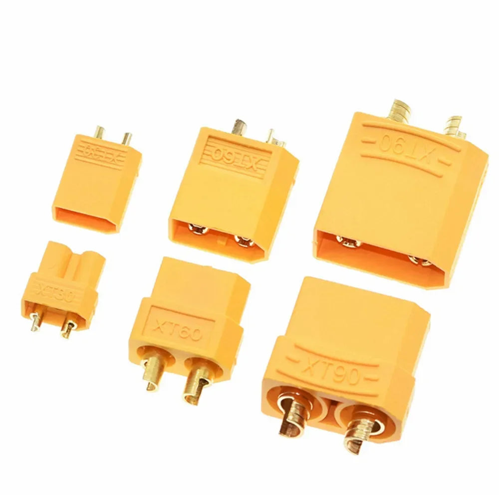 XT30 XT60 XT60H XT90 EC2 EC3 EC5 EC8 T Plug 3.5mm Banana XT60 connector kit set male female cable battery Plug for RC Parts