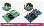 CM5 Cooler Heatsink Fan 5V 3007 B For Raspberry Pi Compute Module 5 Adjustable speed Low noise with Heat